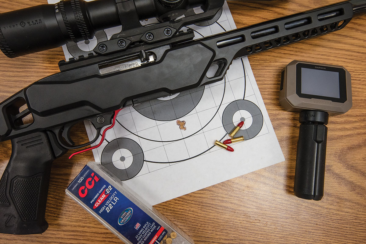 The best group of the 22 LR ammunition tested was CCI Clean-22 High Velocity, which produced an excellent group and acceptable standard deviation and extreme spreads. All groups were a minimum of 10 shots.